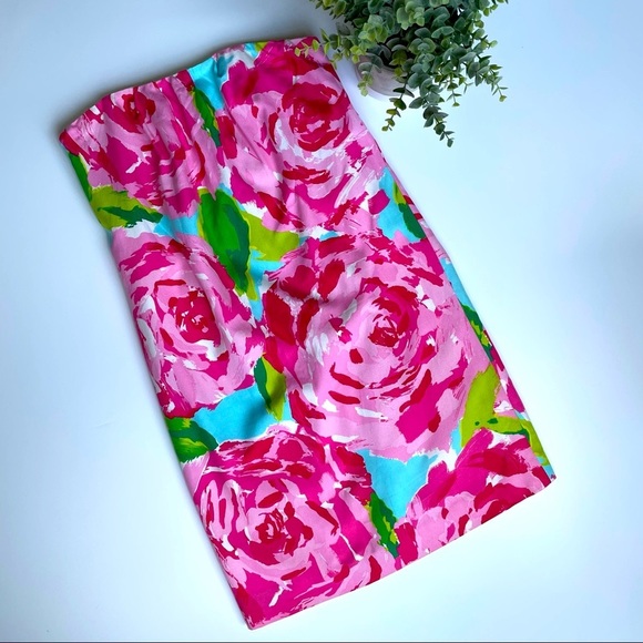Lilly Pulitzer Rare Hotty Pink First Impression Size 2 Keetan Dress - Picture 3 of 13